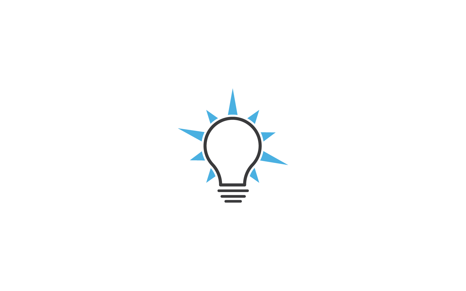 Plantilla de vector de logotipo de ilustración de tecnología de bombilla