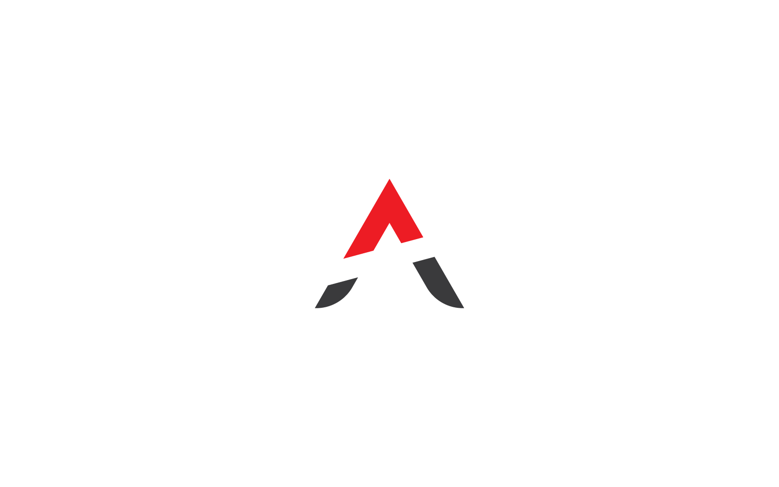 Ein Buchstabe Logo Geschäftsvorlage Vektor-Illustration