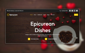 Epicurean Dishes – Multipurpose Restaurant Theme