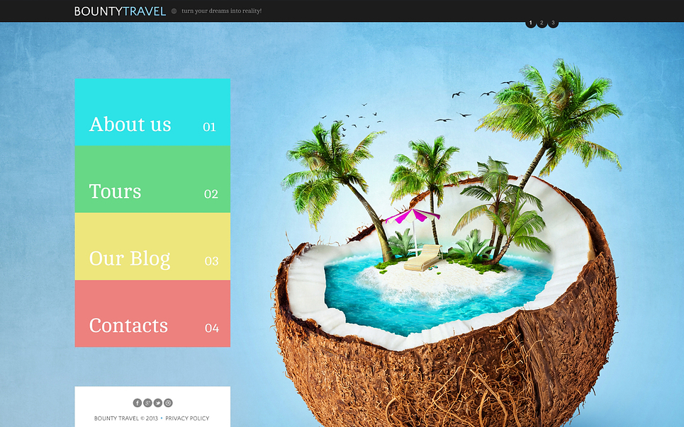 Travel Company Joomla Template New Screenshots BIG