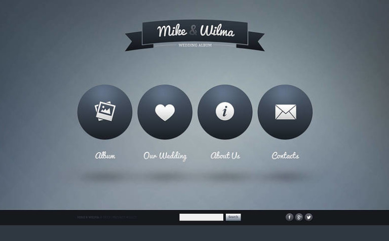 Wedding Album Premium Flash CMS Theme Big Screenshot Wedding Album Flash CMS Template New Screenshots BIG