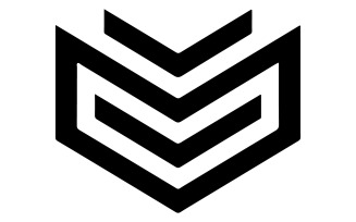 A geometric modern symbol logo