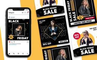 Black Friday Instagram Post Template 20