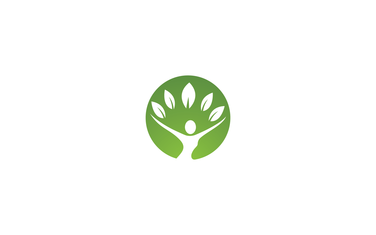 Vrouwelijk logo-ontwerp illustratie sjabloon