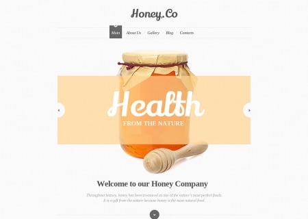 Honey Store Responsive