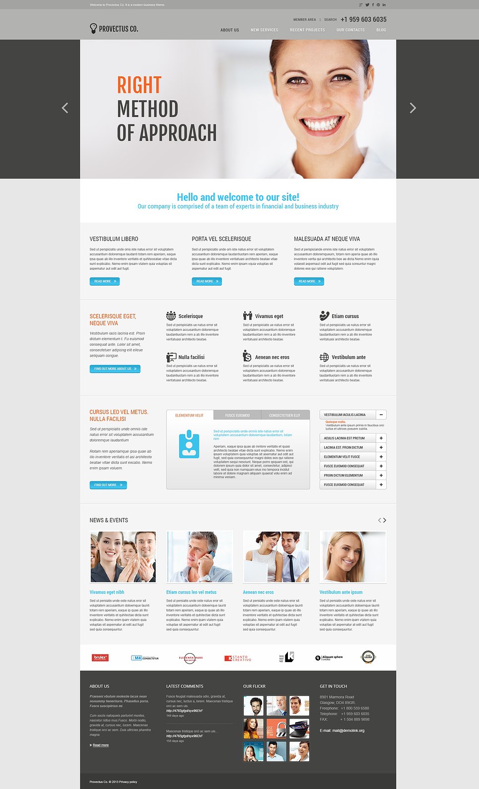 Management Company Responsive Joomla Template New Screenshots BIG