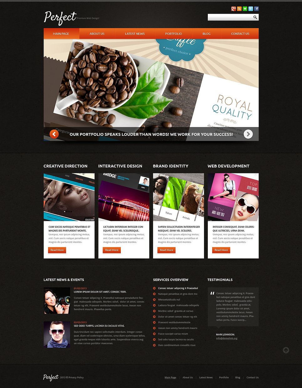 Web Design Templates