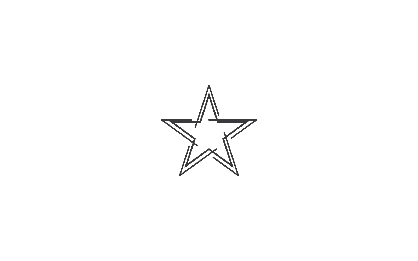 Diseño de ilustración de icono de plantilla de logotipo de estrella