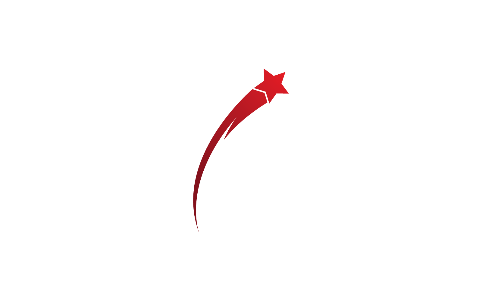 Yıldız Logosu vektör simgesi illüstrasyon tasarım şablonu