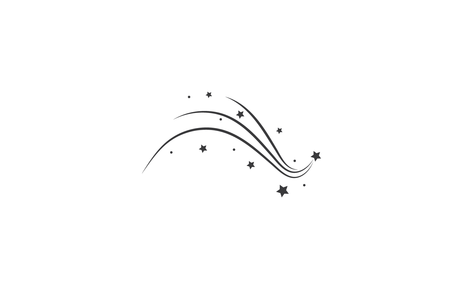 Plantilla de ilustración vectorial de icono de varita mágica