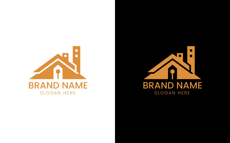 Real estate residential home-10-439 Logo Template