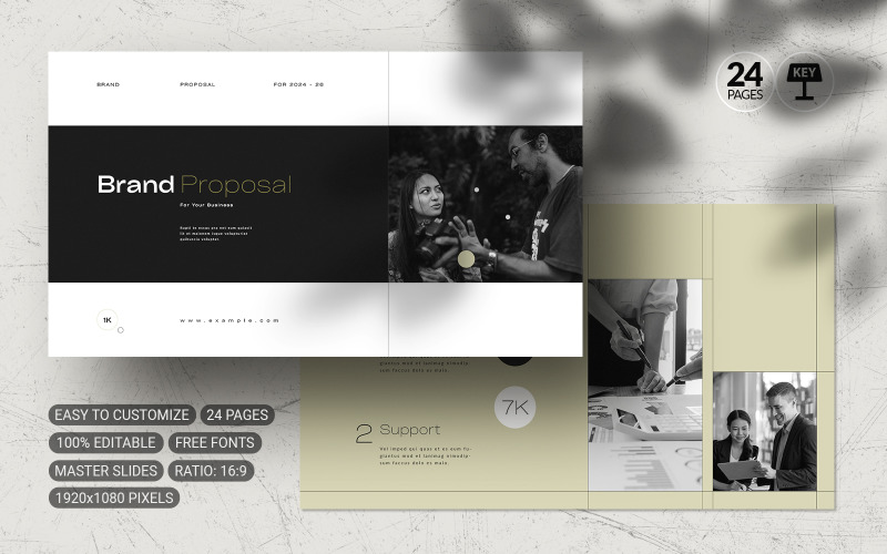 Brand Proposal Keynote Template