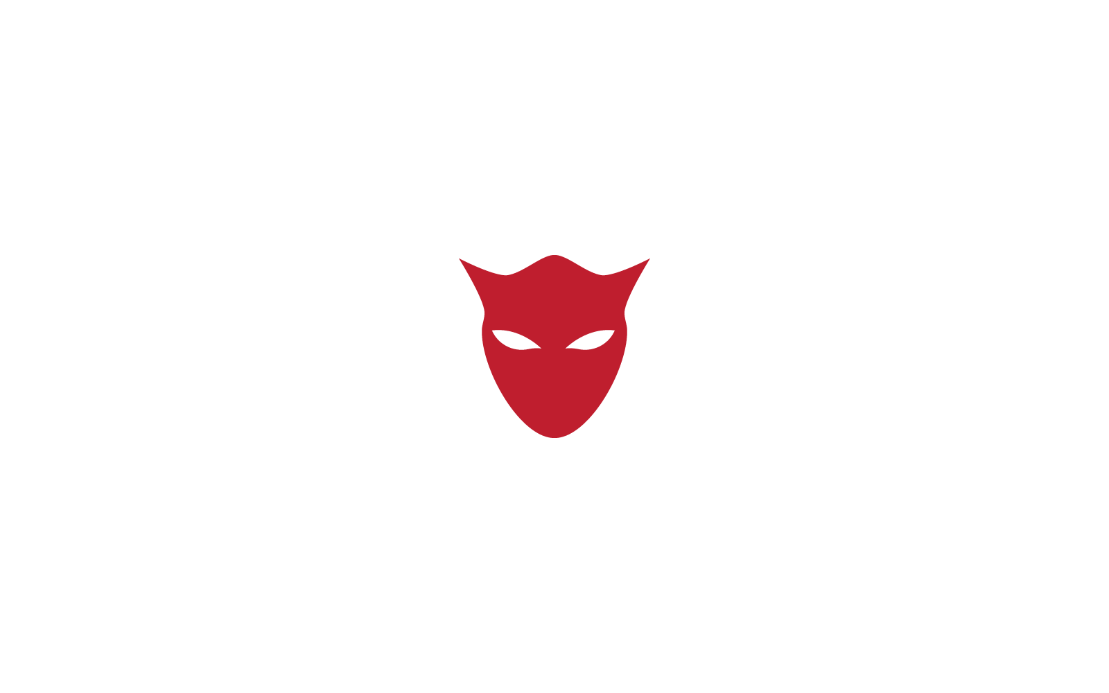 Devil character logo ilustration vector icon template