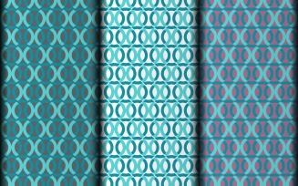 Floral style vector eps pattern design template.