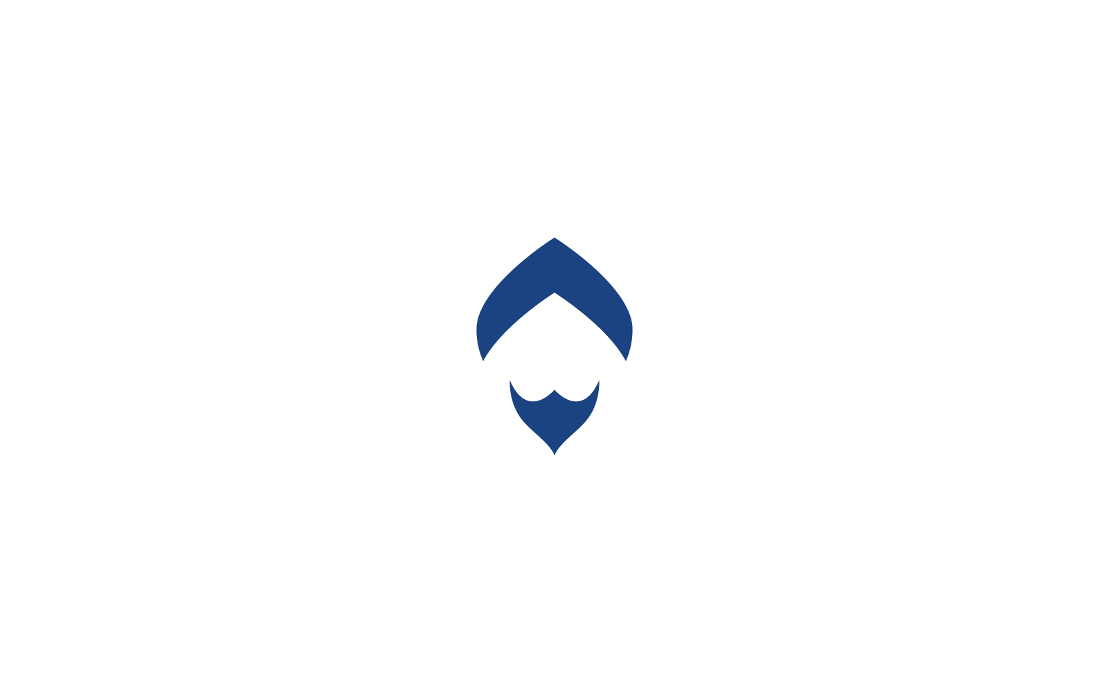 Genie logo illüstrasyon vektör simgesi düz tasarım