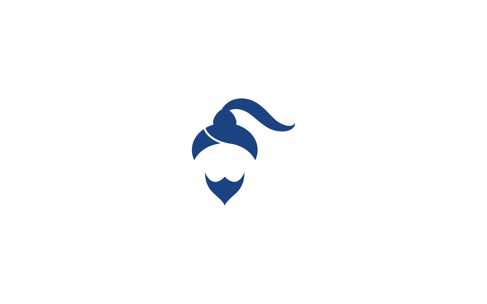 Ilustración del logotipo del genio, diseño vectorial de icono