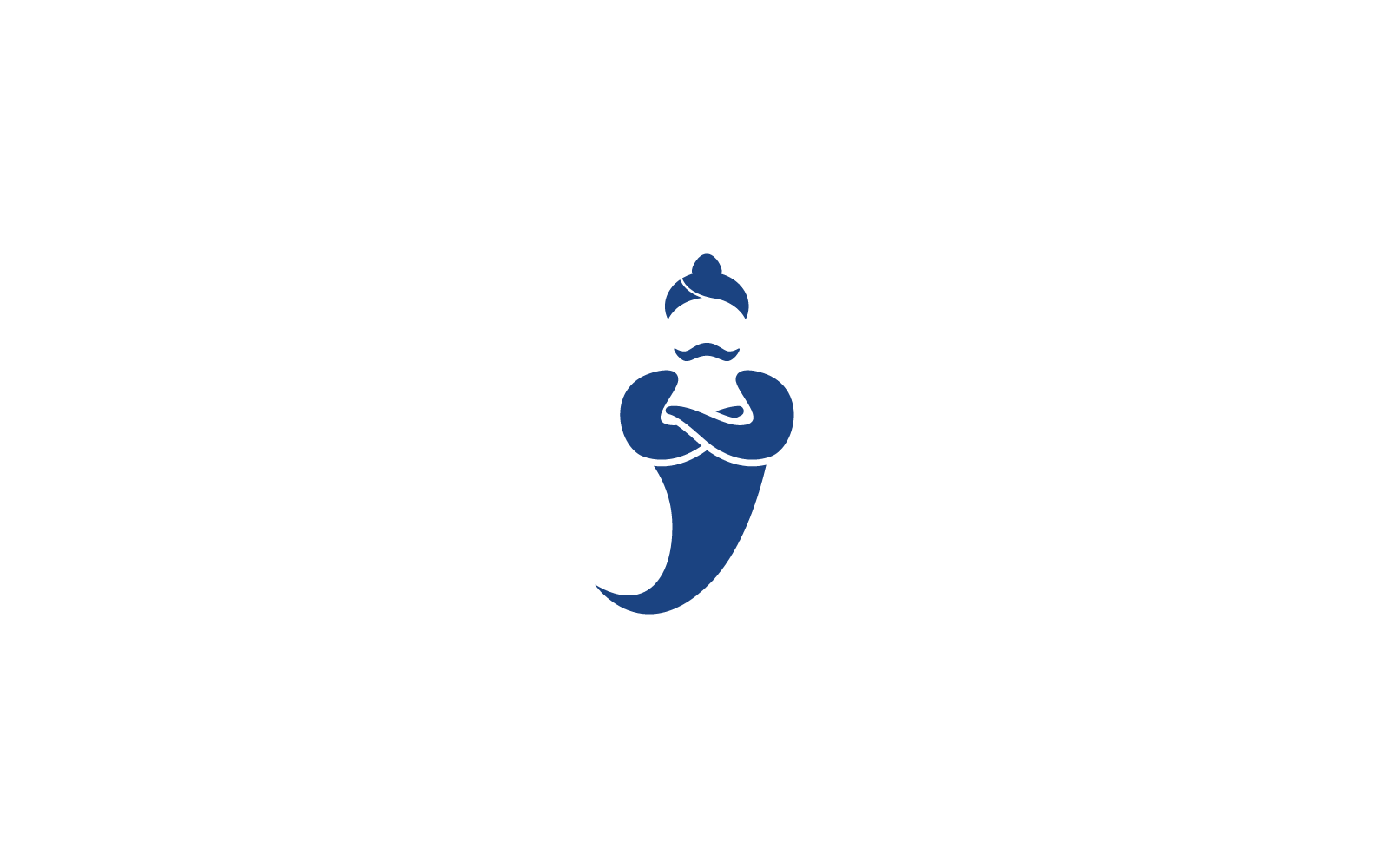 Ilustración vectorial del diseño del logotipo de Genie
