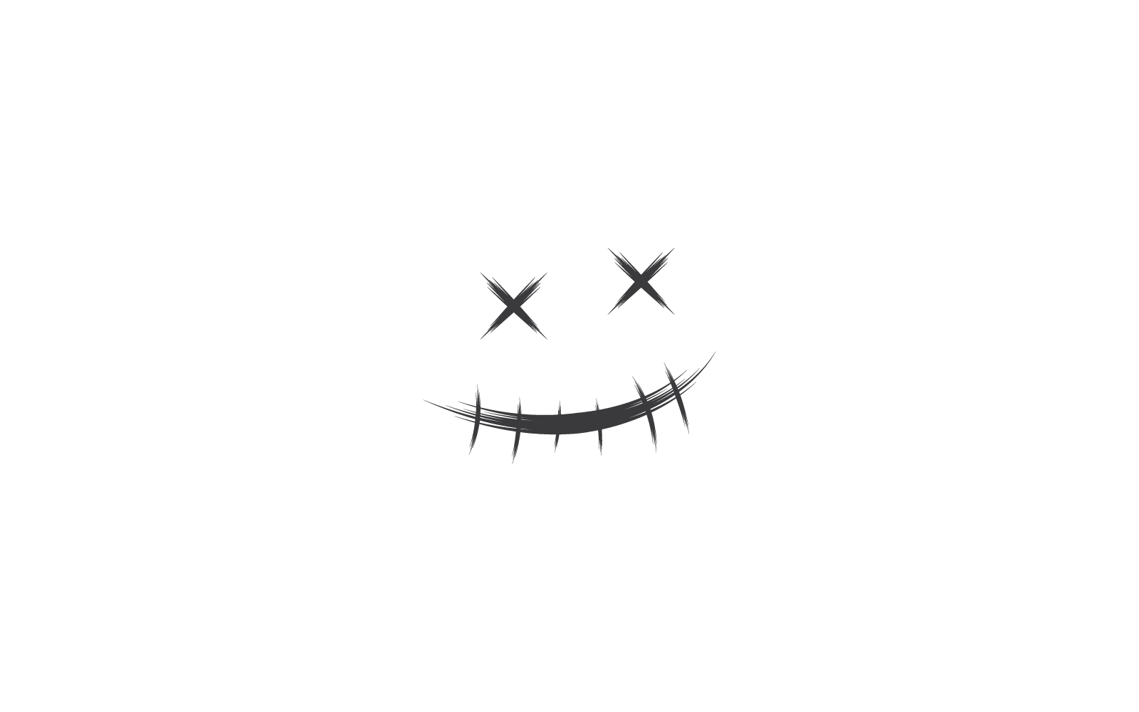 Plantilla de logotipo de ilustración de personaje de diablo