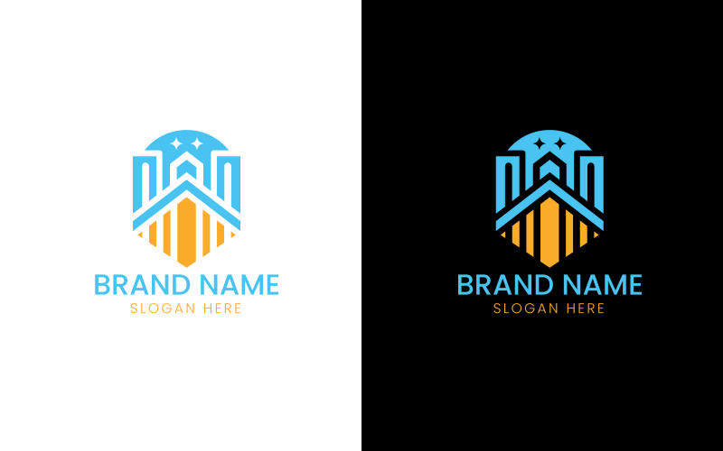 Real estate building logo-10-444 Logo Template