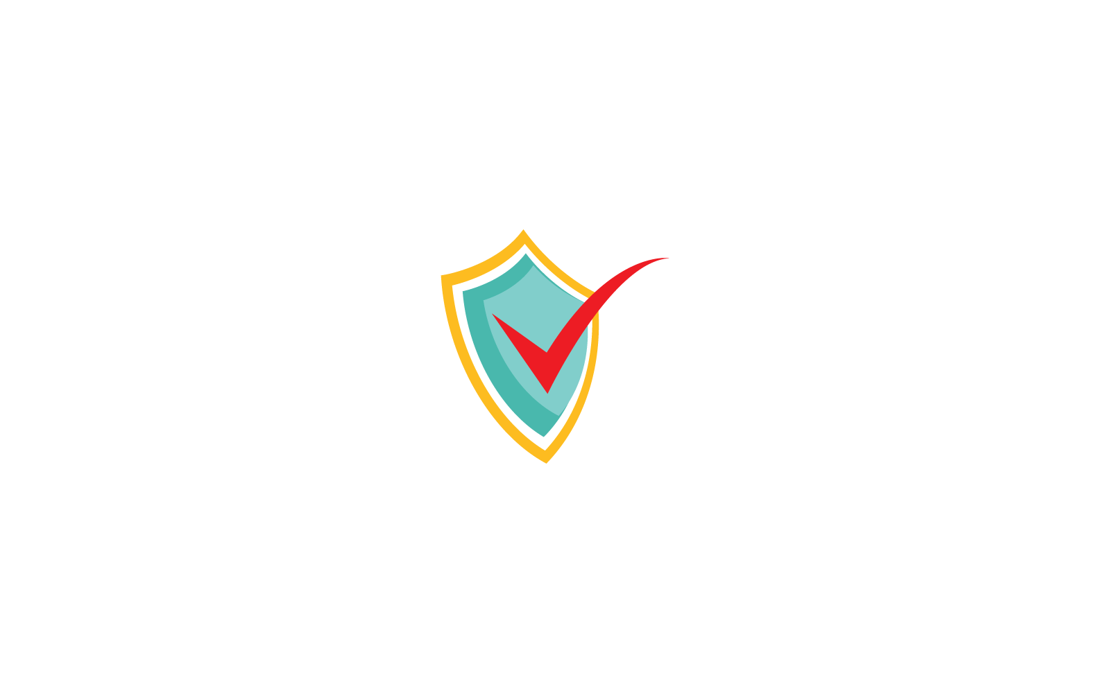 Szablon logo tarczy ilustracja wektorowa