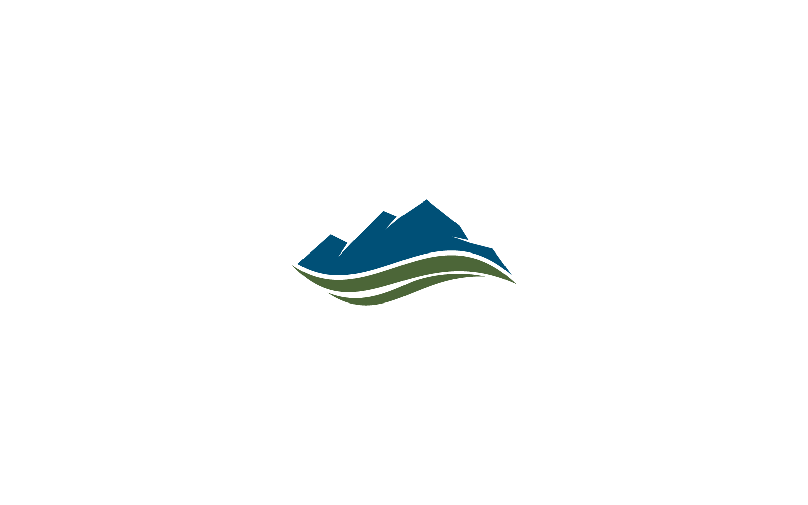 Szablon projektu logo firmy Mountain Logo Vector