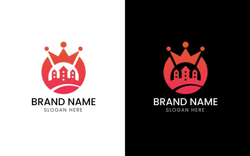 Crown real estate logo-10-447 Logo Template