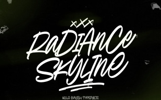 Radiance Skyline mixable typeface