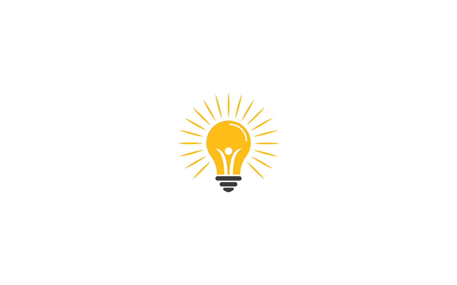 Lamptechnologie illustratie logo vector icoon