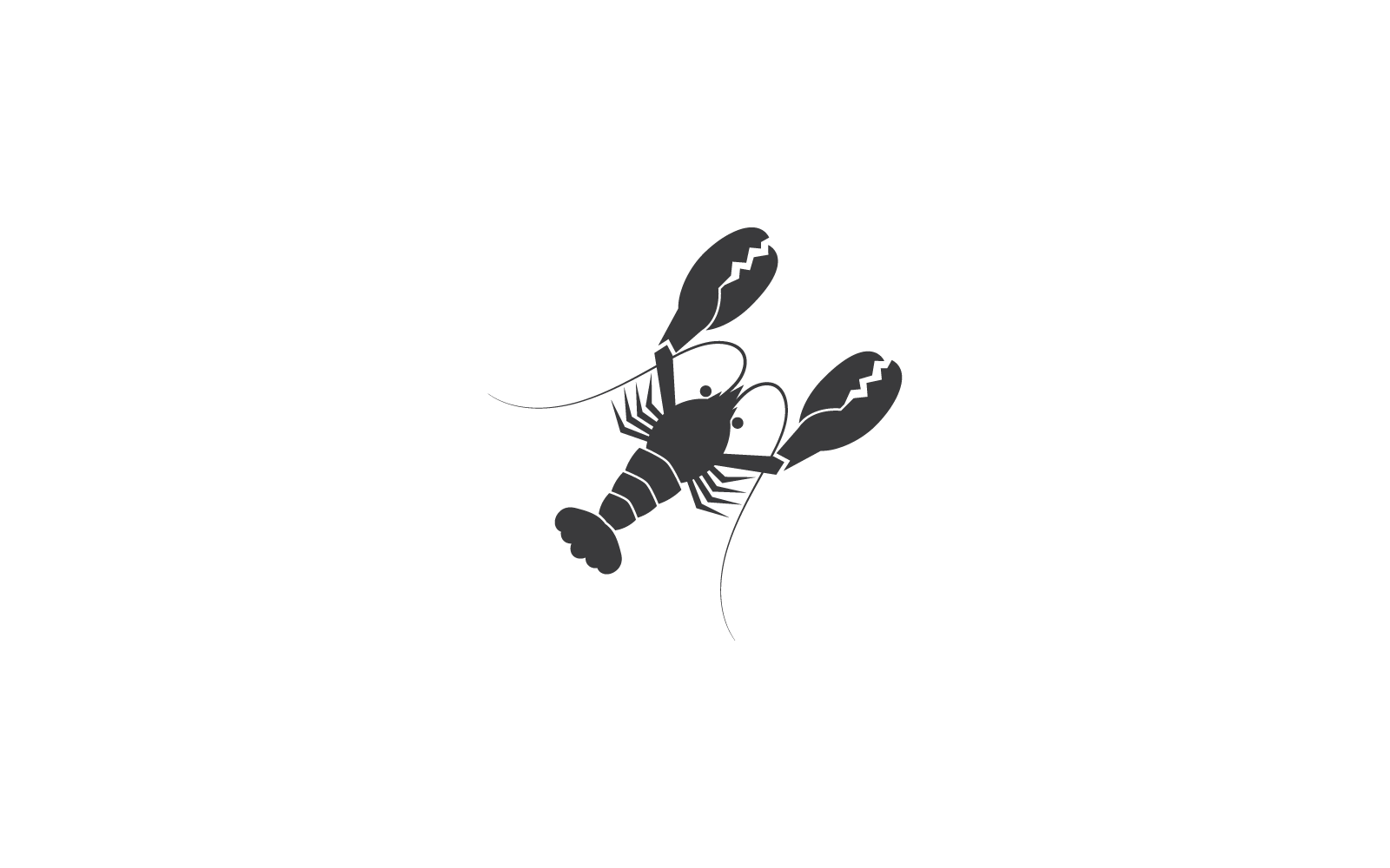 Lobster logo illustration vector icon design