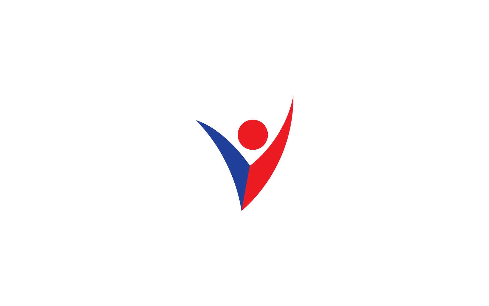 Sağlıklı Yaşam insanları Logo şablonu illüstrasyon vektör simgesi