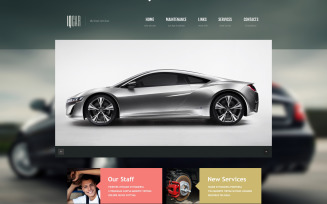 Car Repair Responsive Website Template