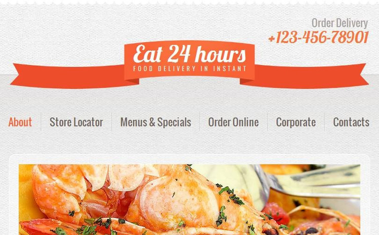 Delivery Services Premium Facebook HTML CMS Theme Big Screenshot Delivery Services Facebook HTML CMS Template New Screenshots BIG