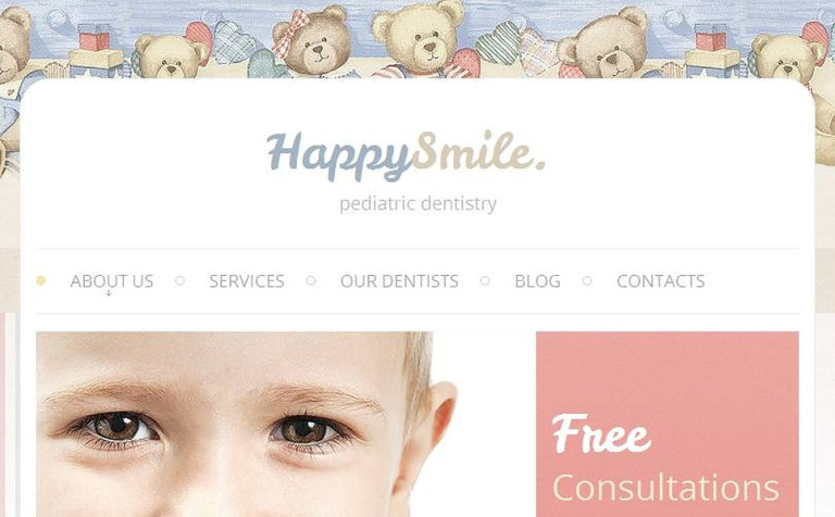 Dentistry Premium Facebook HTML CMS Template Big Screenshot Dentistry Facebook HTML CMS Template New Screenshots BIG