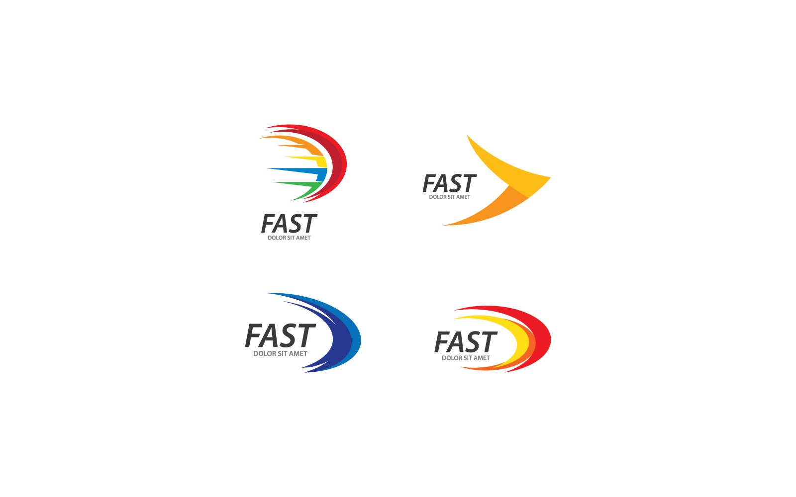 Faster illustration vector icon flat design