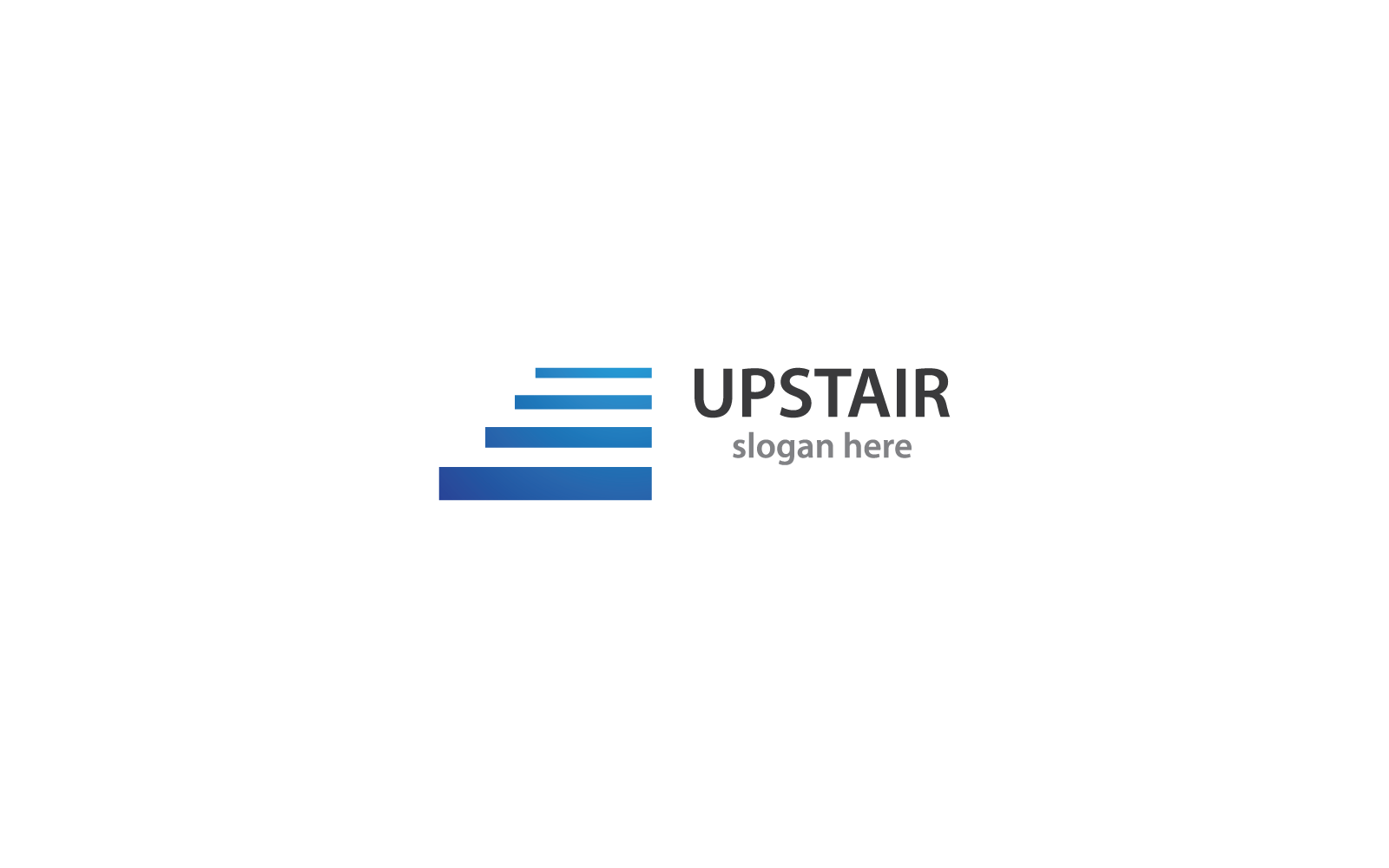 Illustrazione vettoriale del logo Upstairs