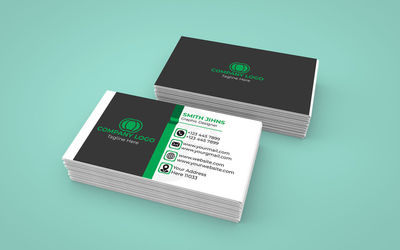 Creative Business Card - Visiting Card Design Corporate Identity