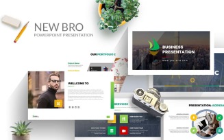 New Project Powerpoint Presentation Template