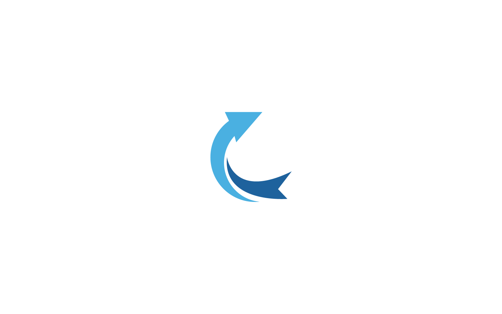 Arrow logo  design vector template