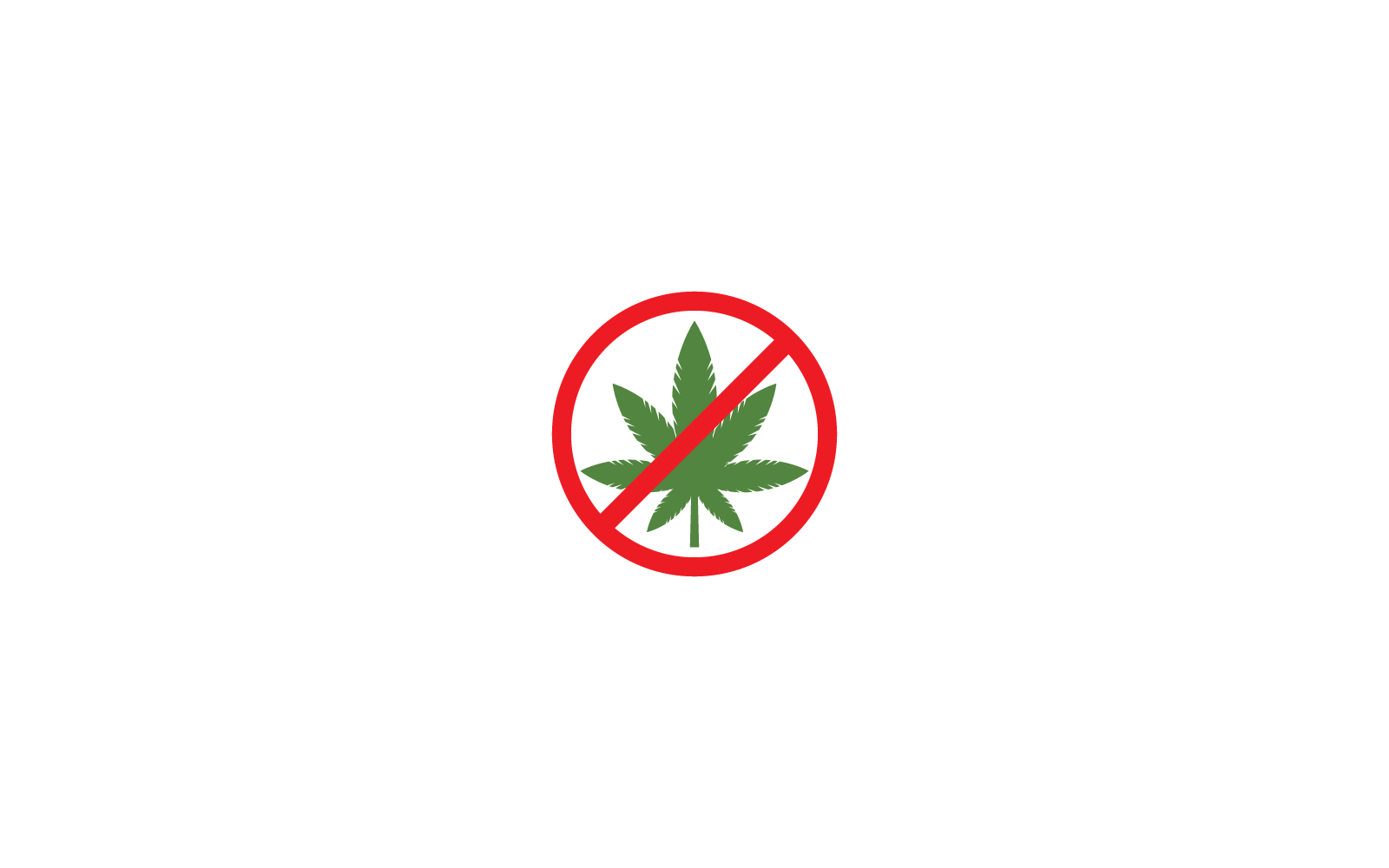 Canabis leaf logo icon vector illustration design