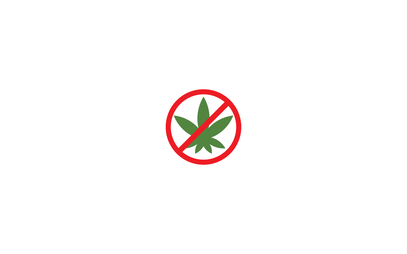 Canabis leaf logo vector design