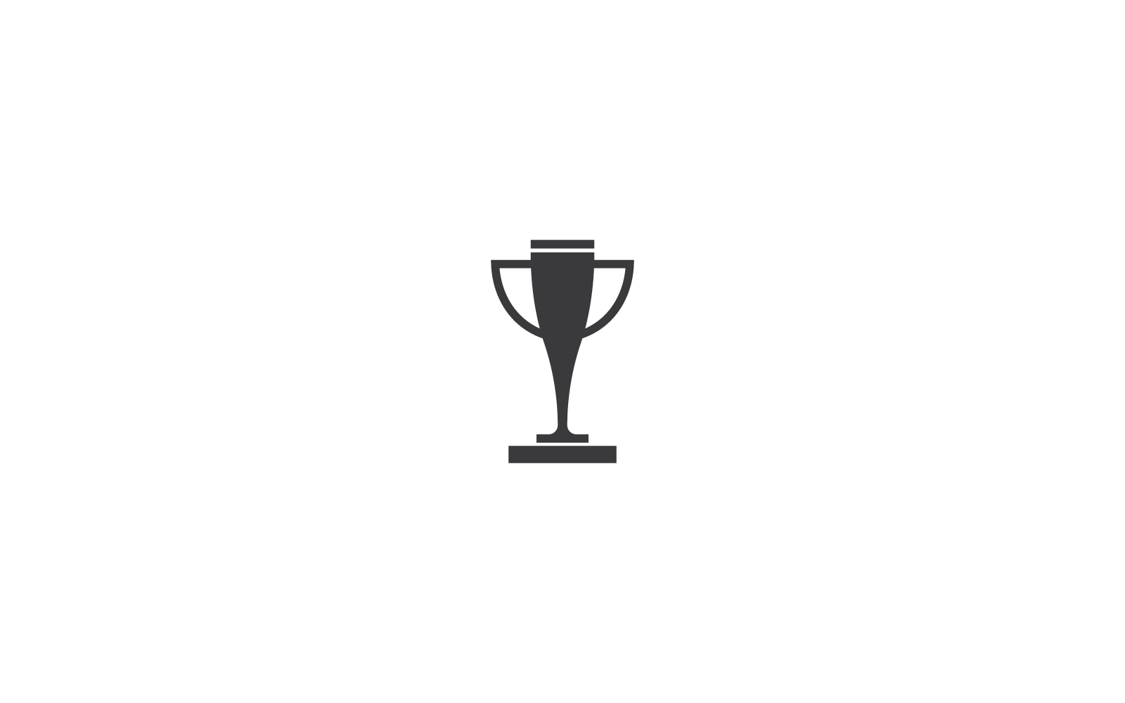 Trophy icon illustration vector eps 10 design
