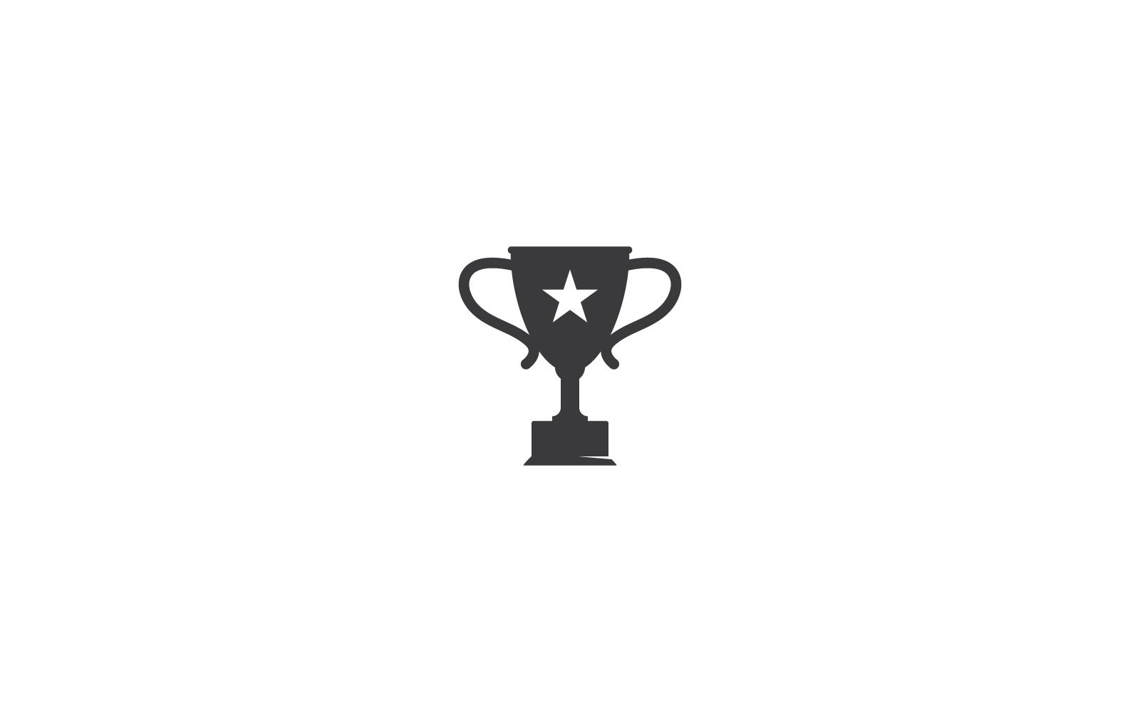 Trophy illustration icon vector eps 10 design