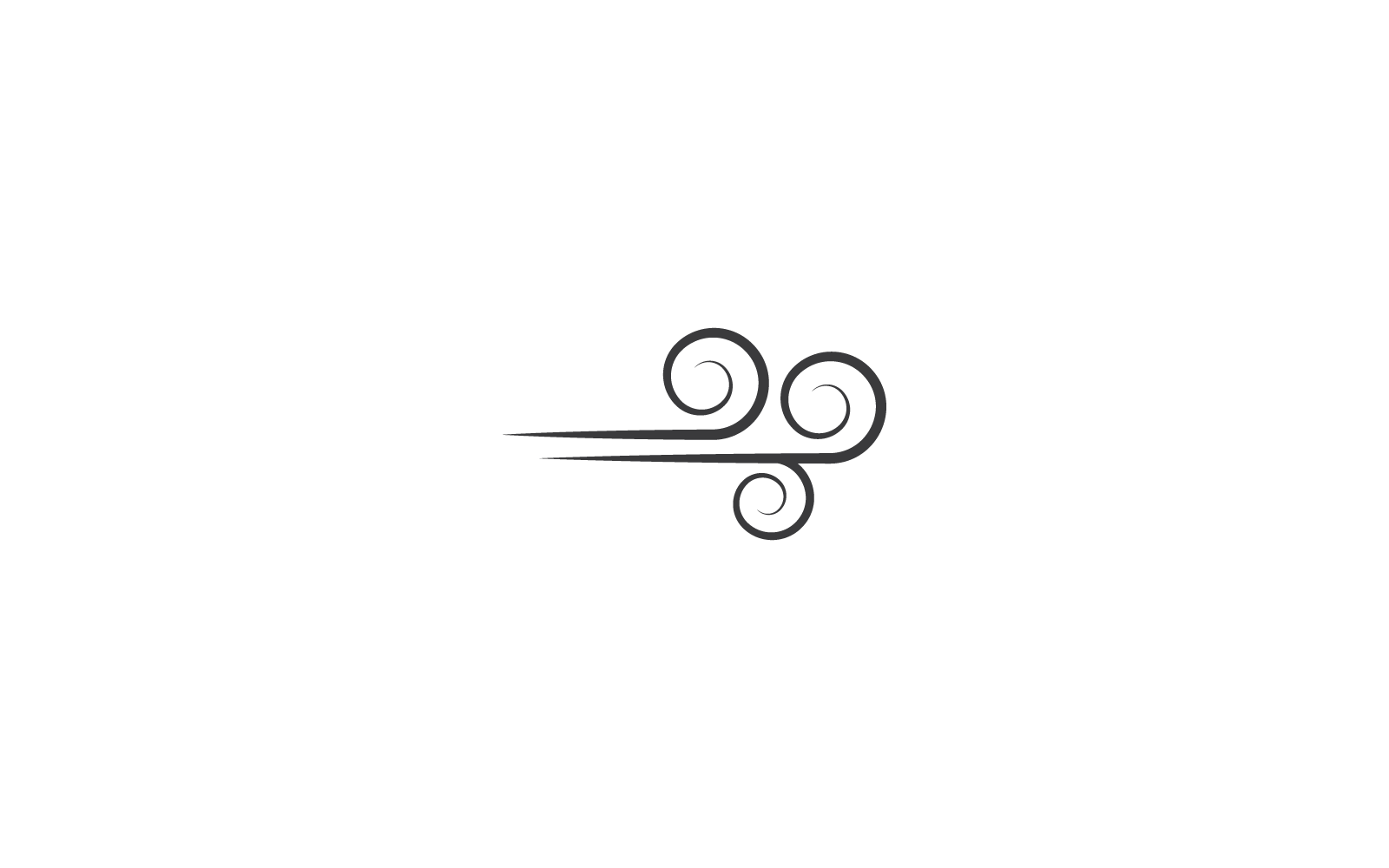 Wind icon illustration design vector