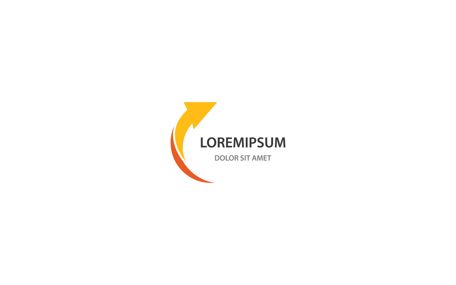 Arrow logo icon design vector illustration template