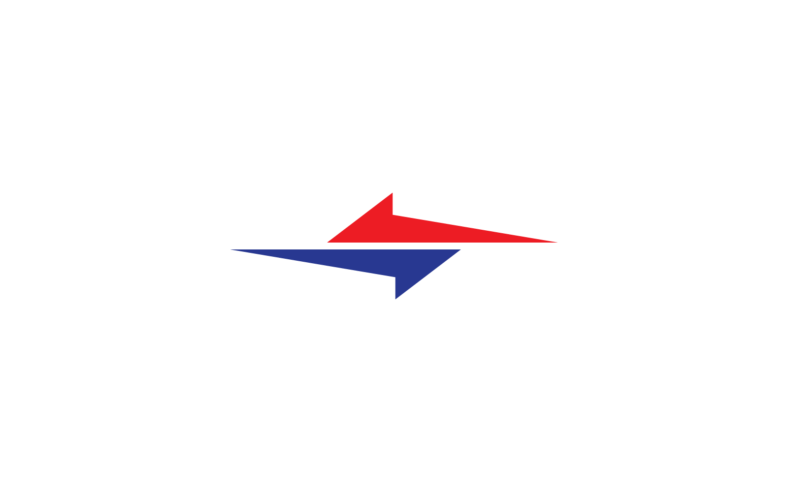 Arrow logo icon design vector template