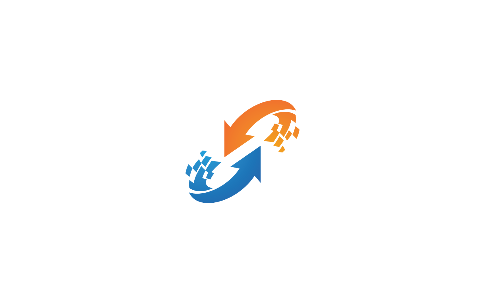 Arrow logo icon illustration vector template