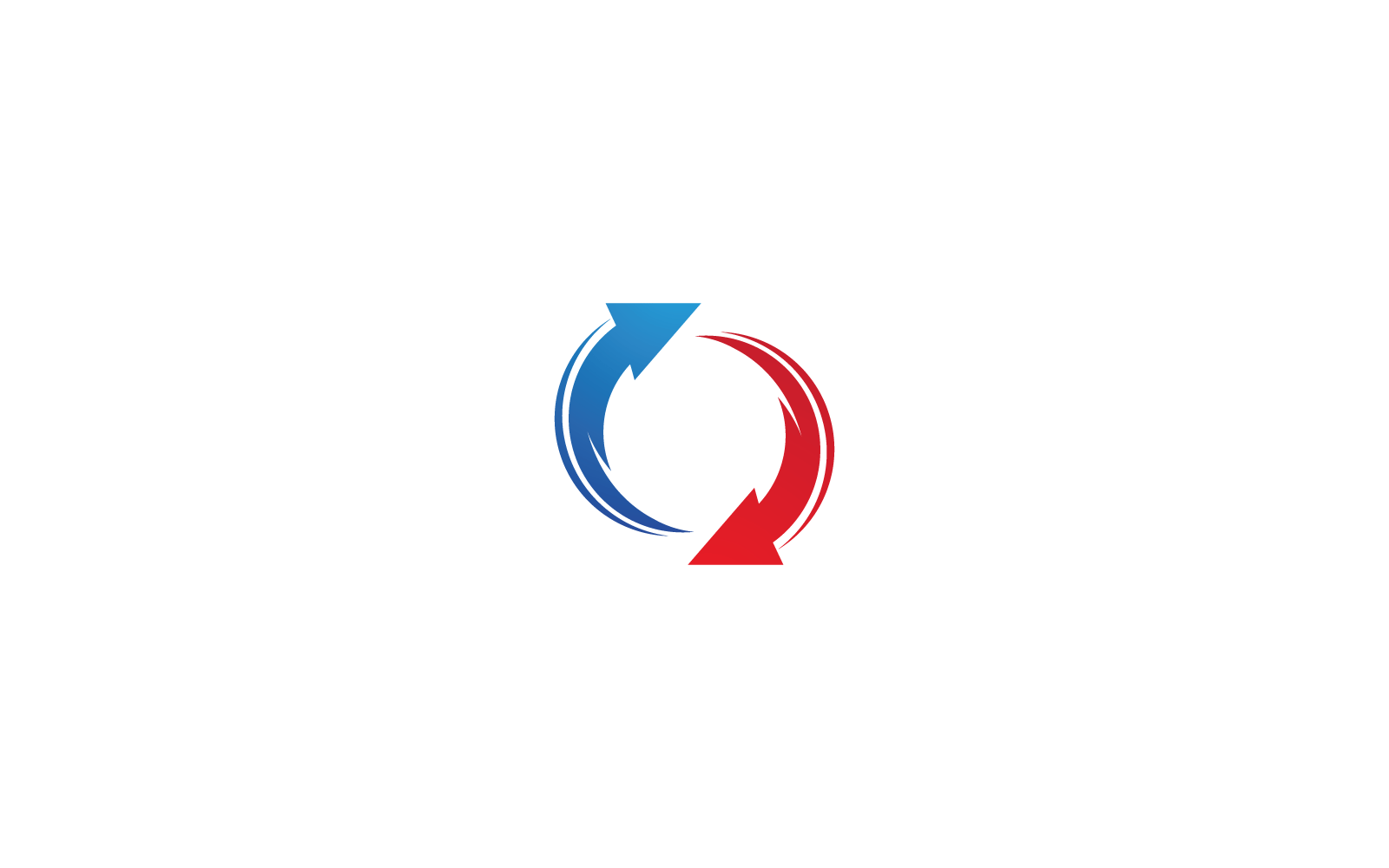 Arrow logo  template design vector template