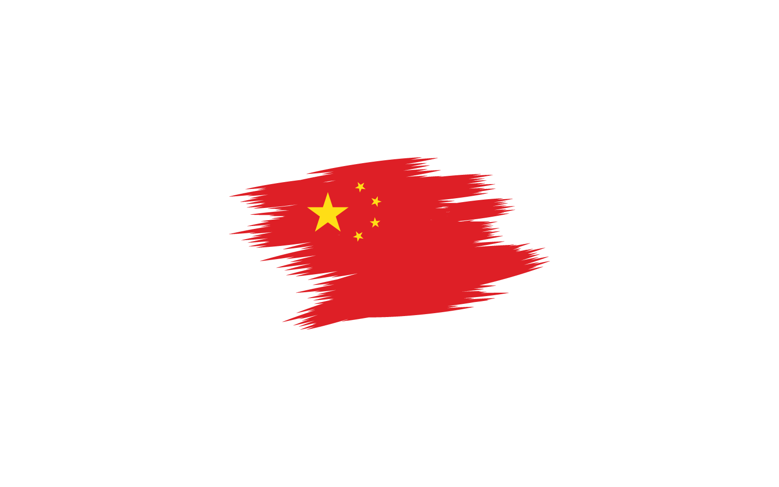 China flag icon vector illustration design