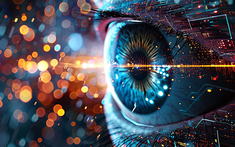 Technology Abstract Background Illustration