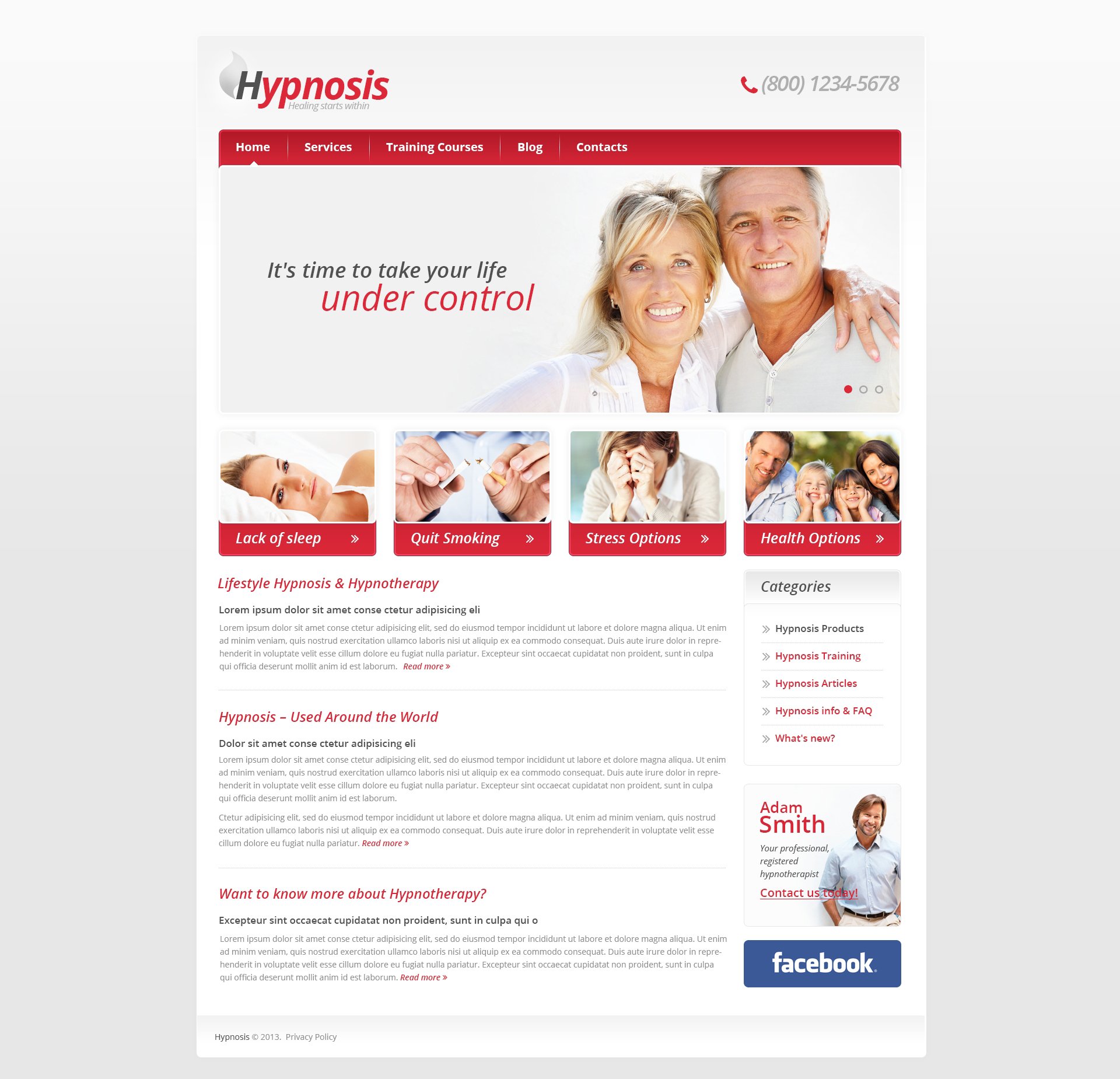 Compact Medical WordPress Theme - screenshot